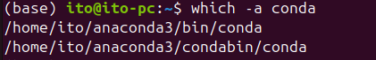 Figure 3. Linux Command which: Using the -a Option to Display All Executables in the PATH