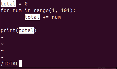 Figure 3. Linux Command less: Performing a case-insensitive search with the -I option