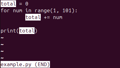 Figure 4. Linux Command less: Finding and displaying content from a specific pattern using the -p option